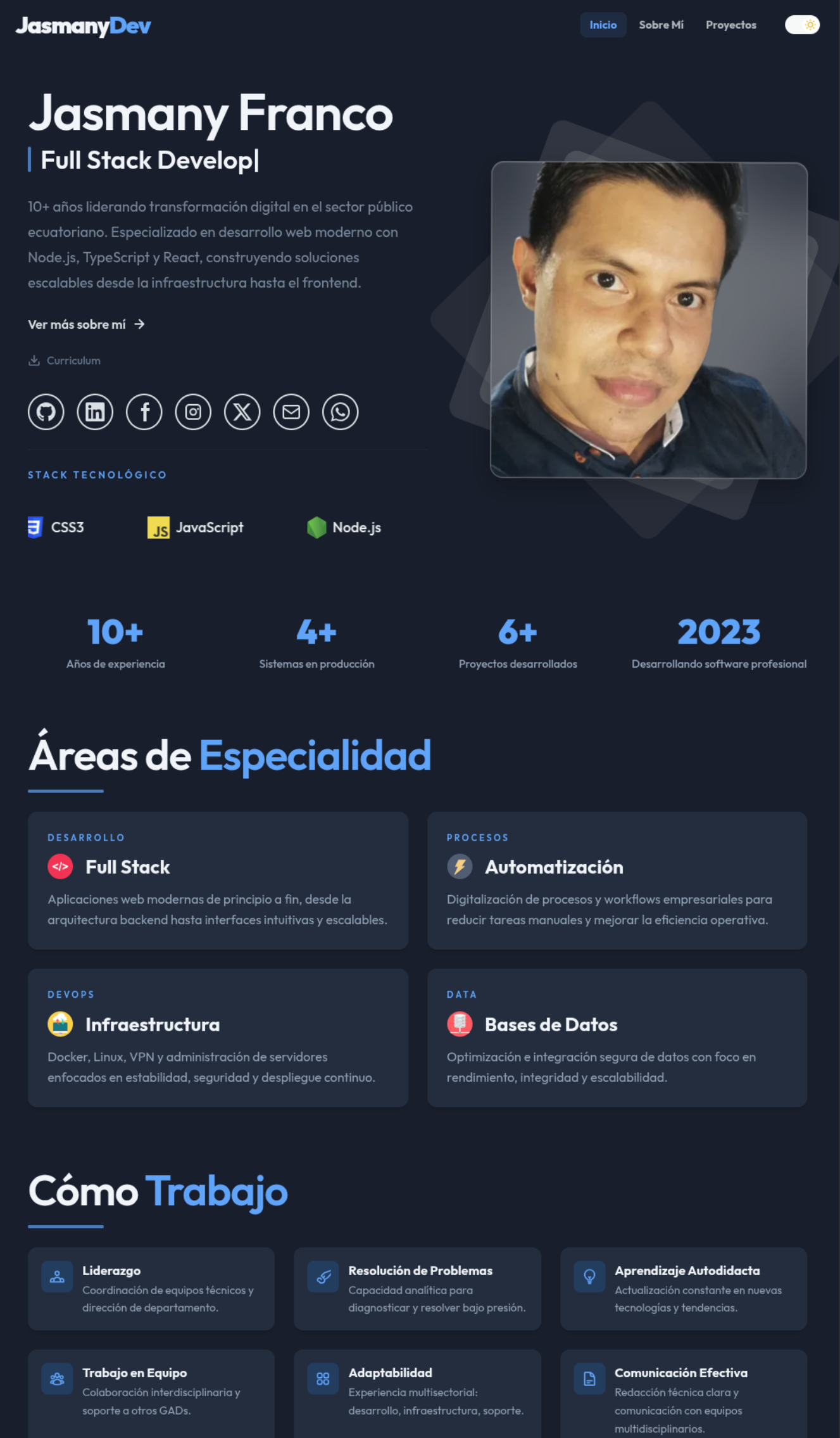 Jasmany Portfolio